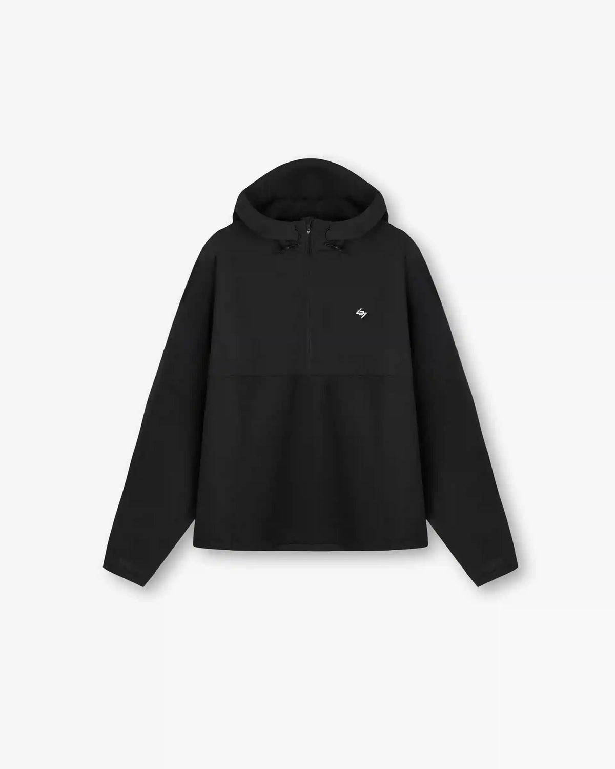 247 Hooded Quarter Zip - Black