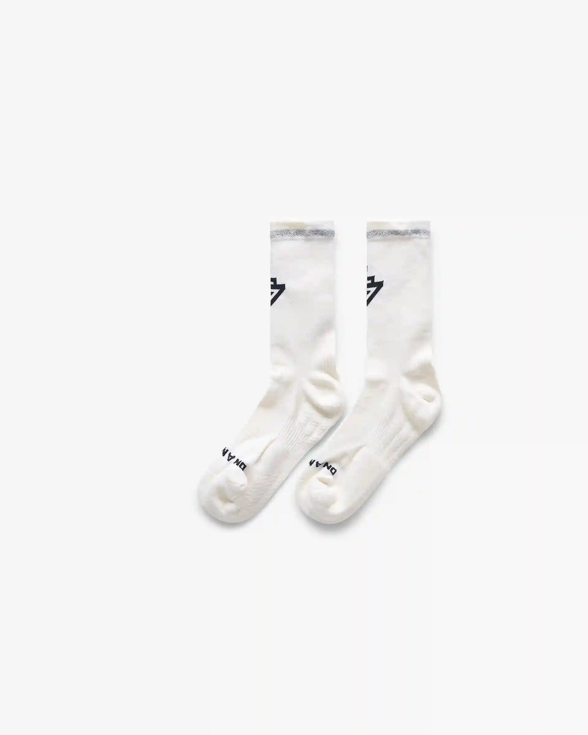 247 Reflex Run Socks - Flat White