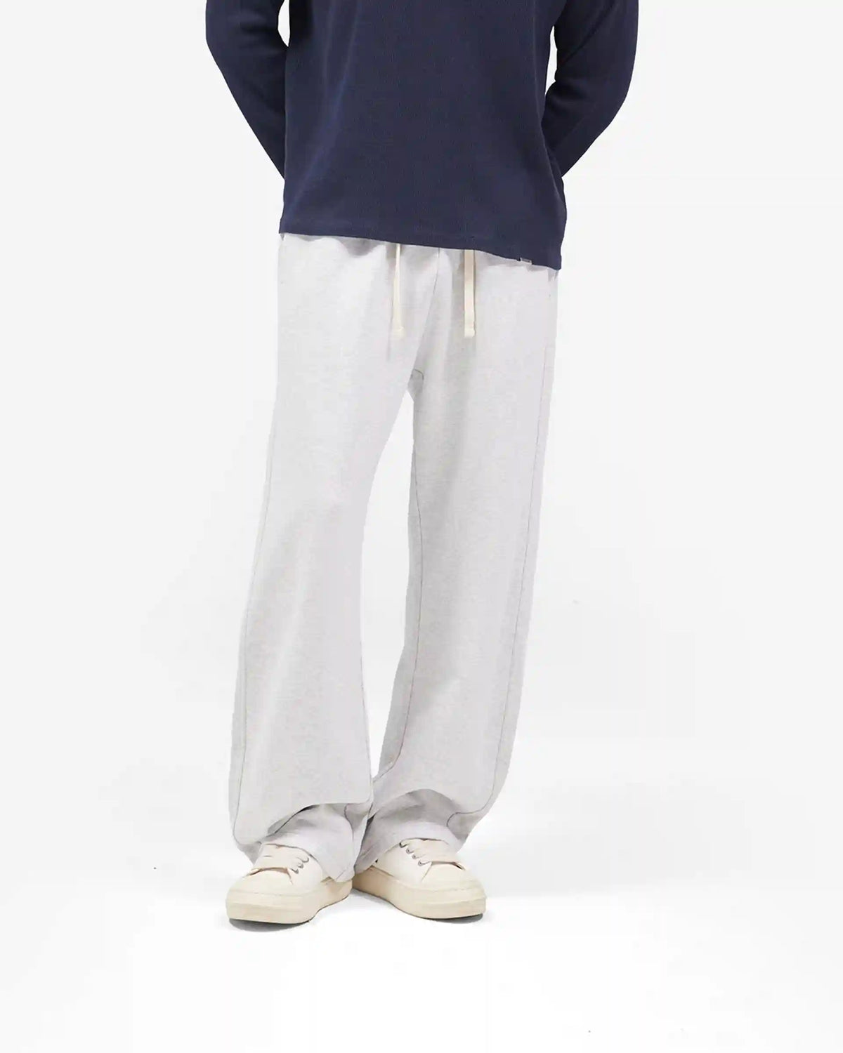Initial Sweatpants - Ice Grey Marl