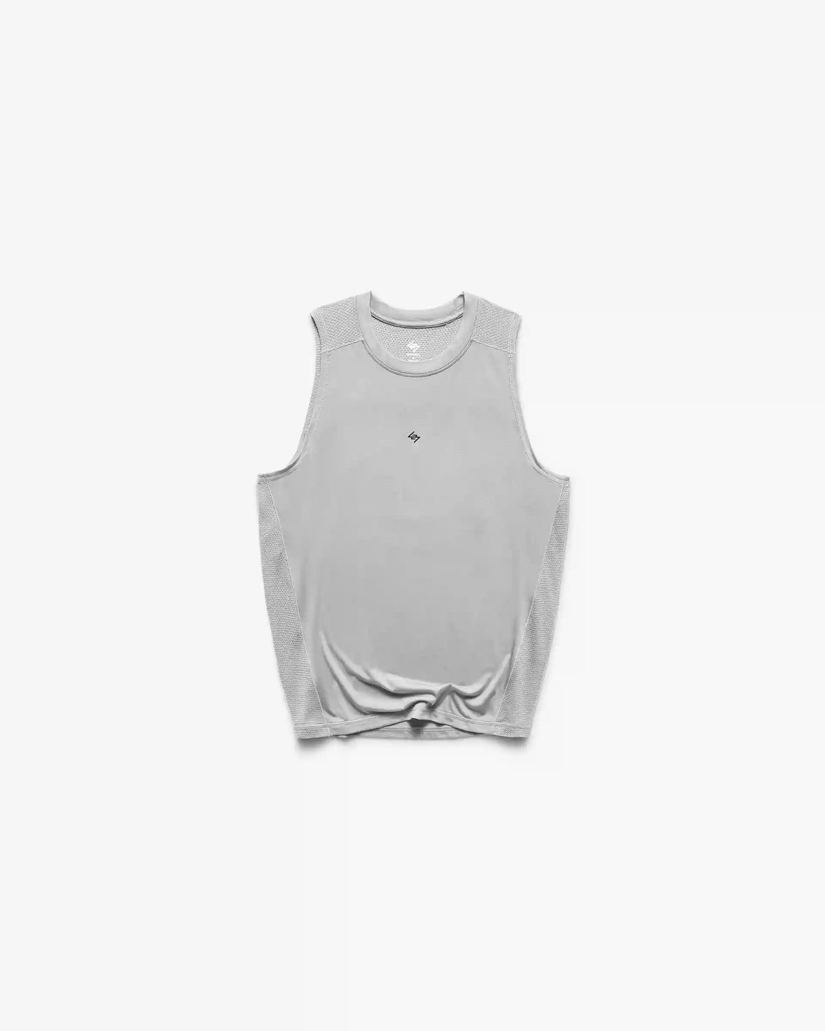 247 Numbers Vest - Ash Grey