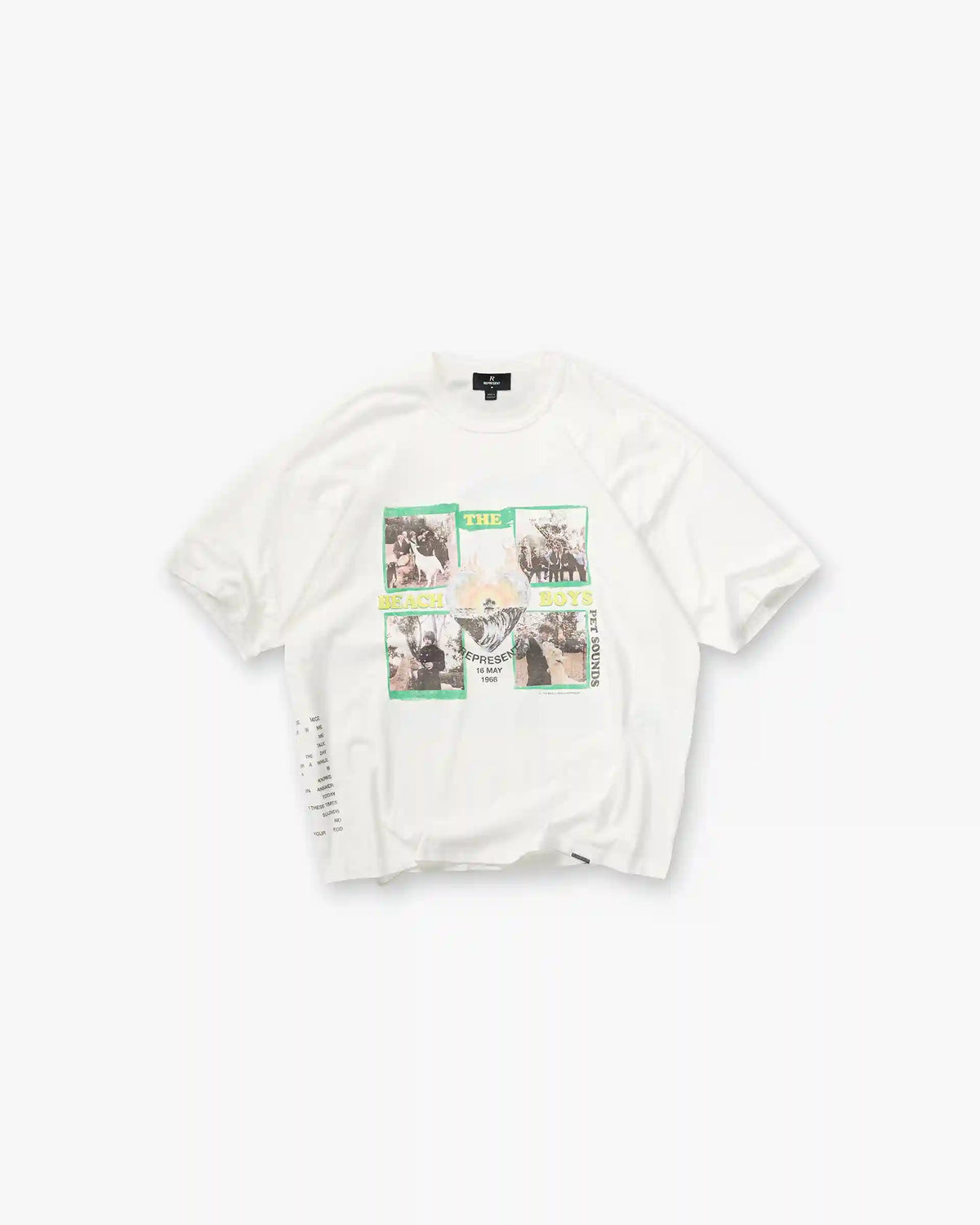 Represent x Beach Boys Pet Sounds T-Shirt - Flat White