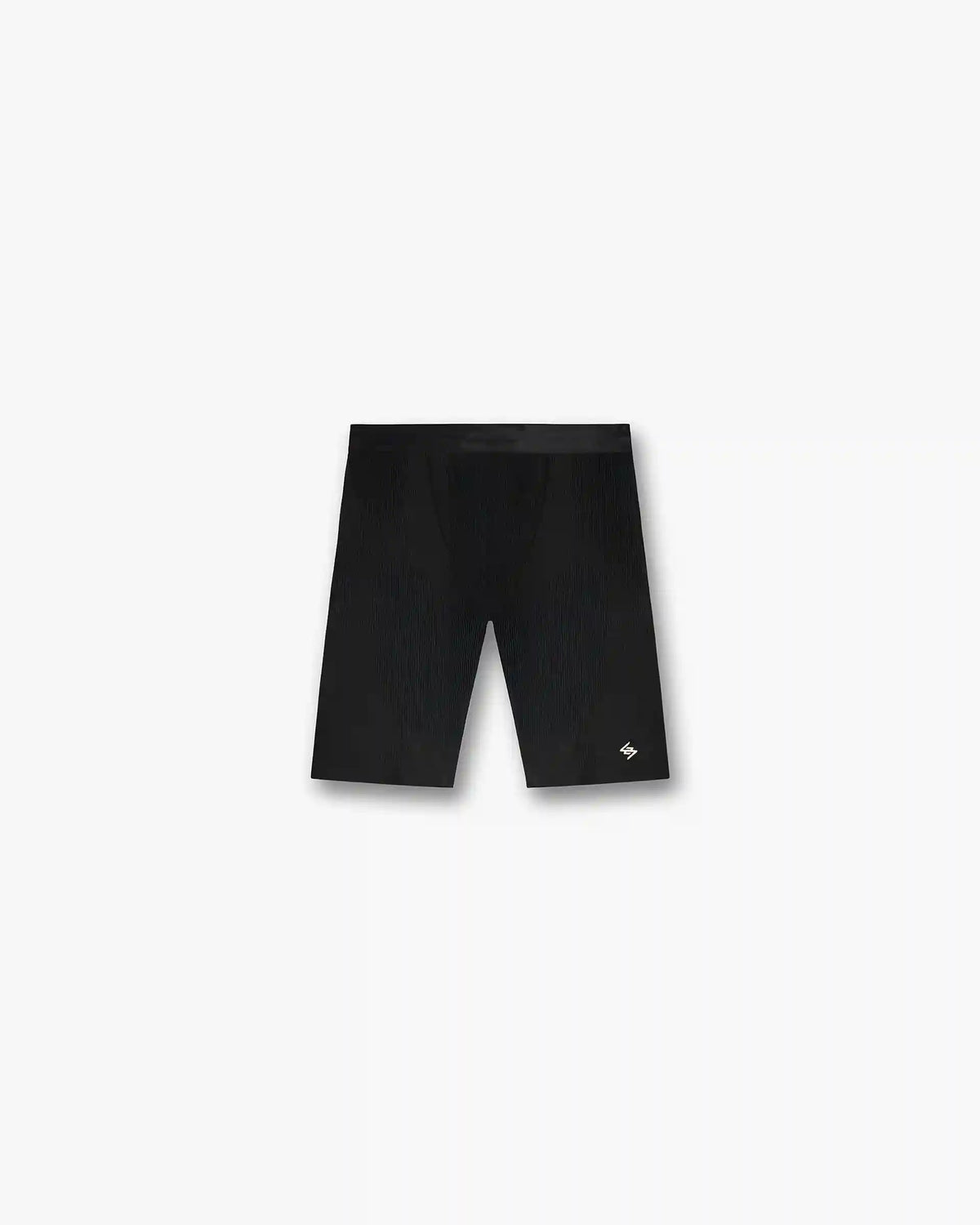 247 Ribbed Half Tight - Jet Black