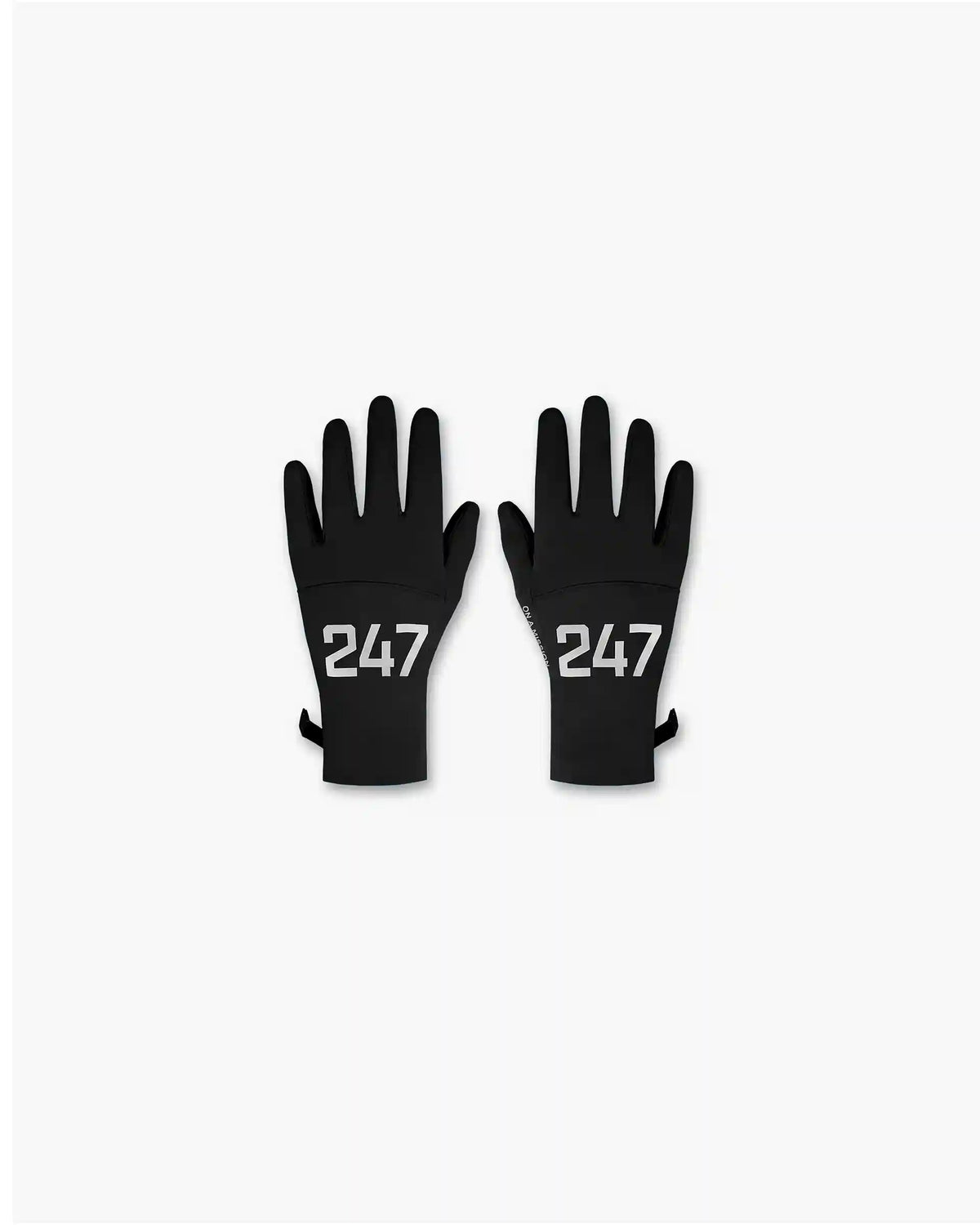 247 Numbers Glove - Jet Black