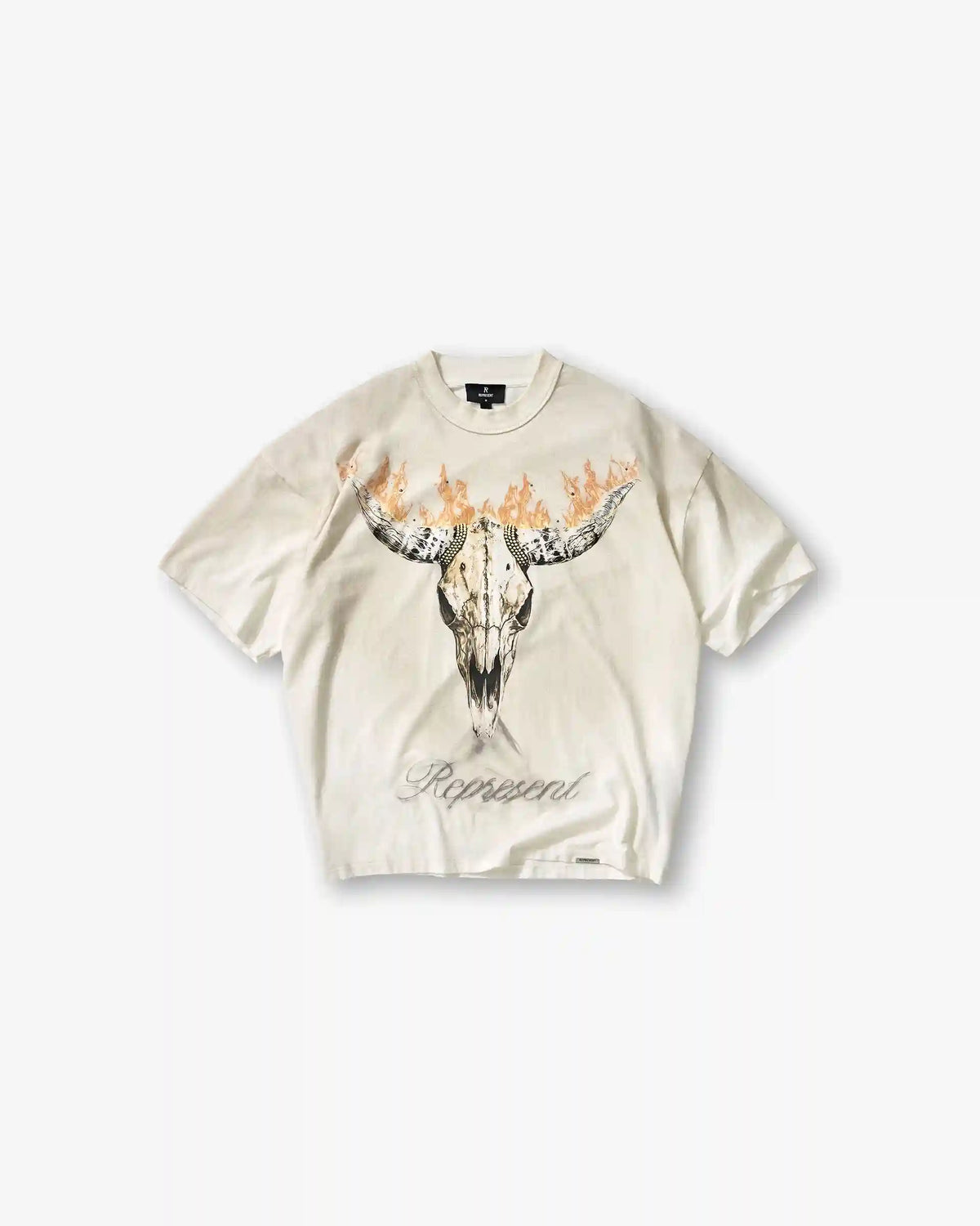 British Cowboys T-Shirt - Washed Ecru